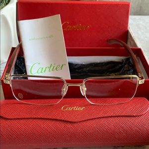 Vintage Cartier Rimless Frames (Gold)